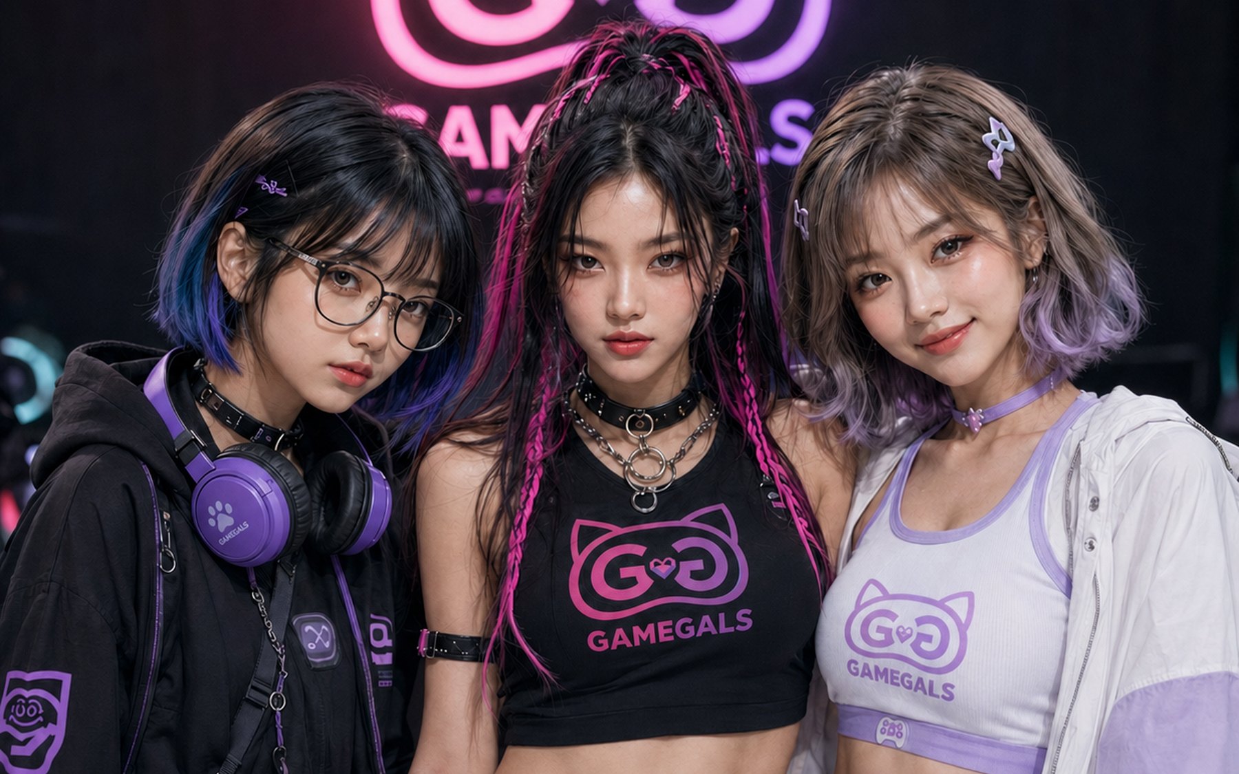 GameGals (게임갤스) 공식 아티스트 포트레이트